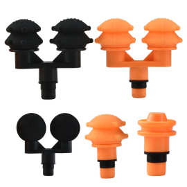 筋膜枪按摩头通用配件肌肉放松器头震动放松枪头按摩枪配件头