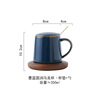 Support LOGO ceramic set tray afternoon tea subtitthrive disk commercial household office coffee cup milk tea fog cup