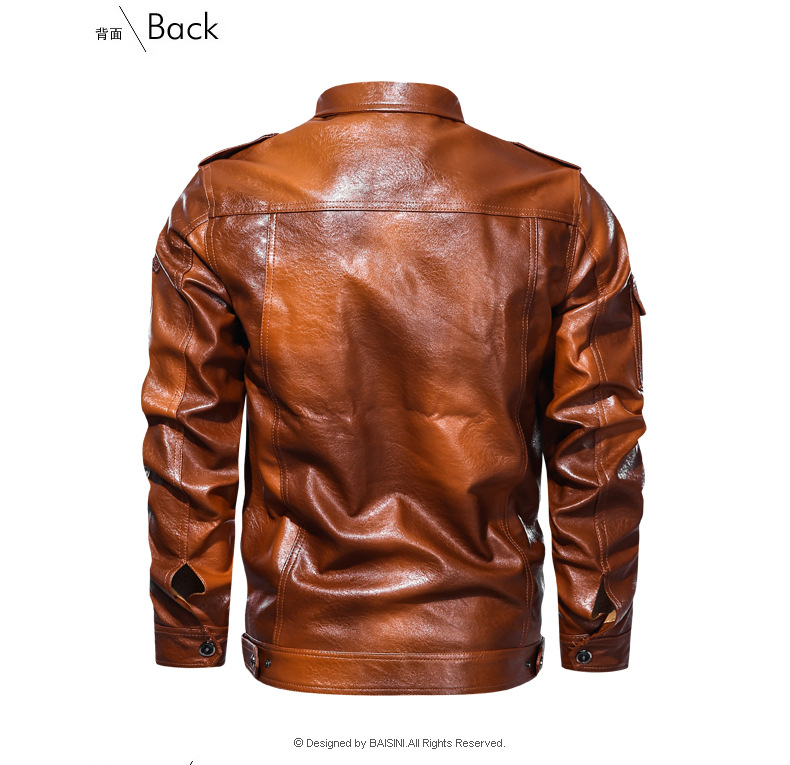 Veste en cuir homme - Ref 3443804 Image 23