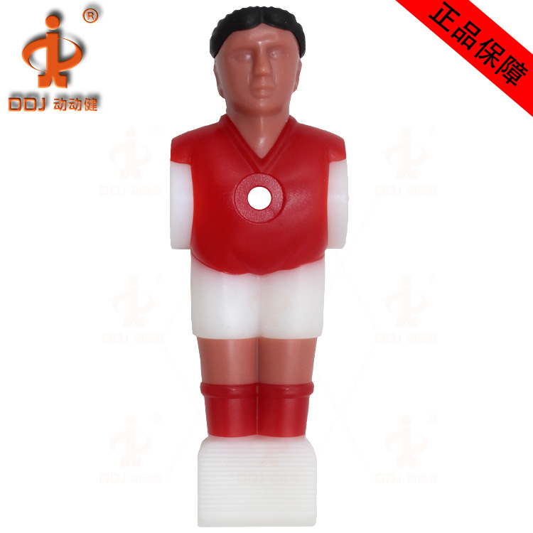 5529人形公仔包胶 红色1