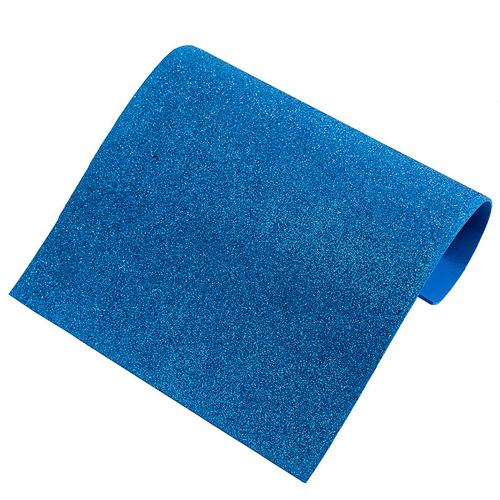 EVA glitter sponge paper A4 with adhesive backing glitter paper gold powder foam paper children's creative handmade diy material