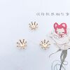 Chinese hairpin flower-shaped, hair accessory, 10mm, stamen