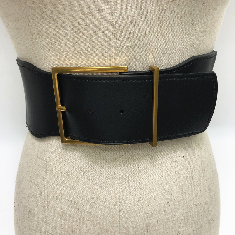 厂家直销欧美弹力宽腰封 女士时尚百搭装饰束腰松紧腰带一件代发|ms