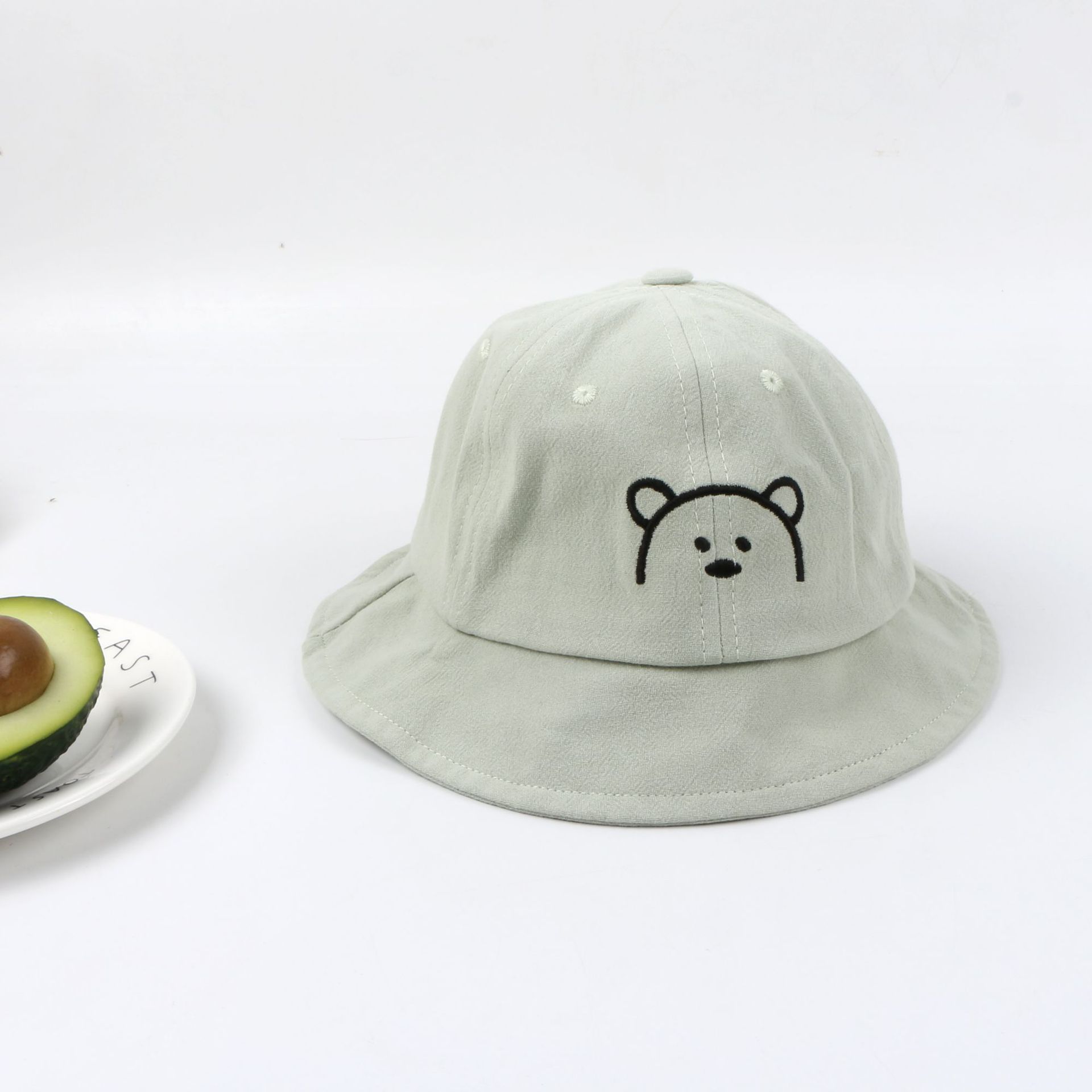 Childrens fisherman hat thin section Japanese Harajuku style boys and girls hat cartoon printing baby hat basin hat wholesale nihaojewelrypicture3