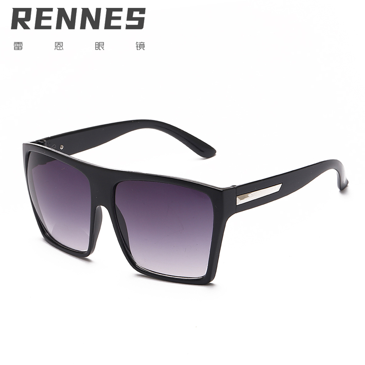 2020 nueva moda gran marco de moda gafas de sol personalizadas Internet celebridad calle tiro gran marco de pierna ancha gafas de sol 97077