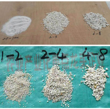 灰白色耐酸鹼含硅99%石英砂 海砂 白色凈水石英石批發