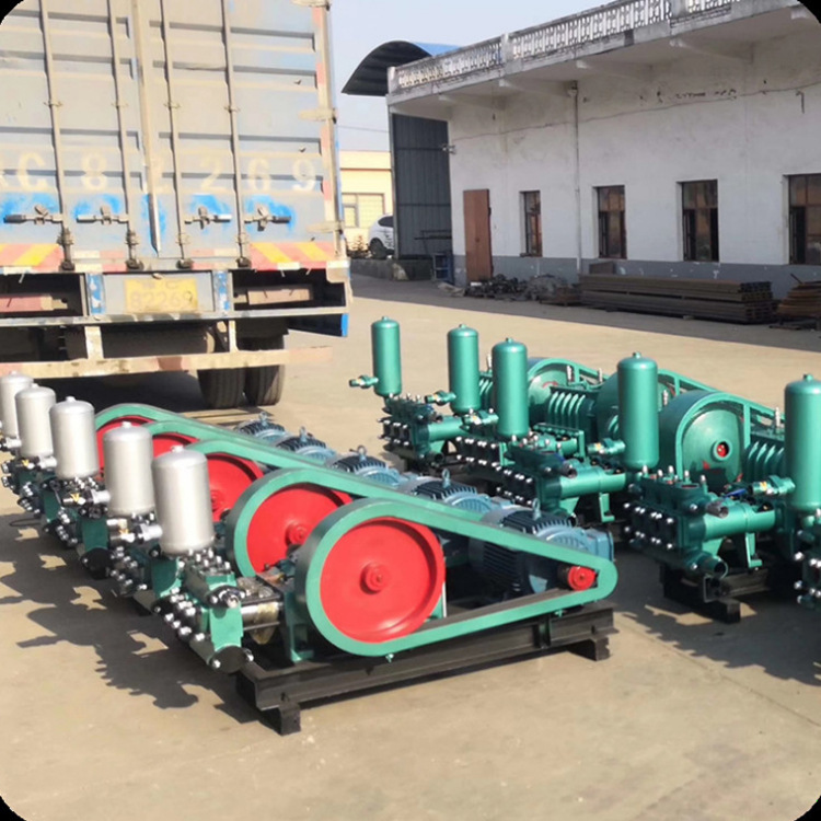 BW150活塞注浆泵使用说明书 BW150卧式三缸注浆泵水泥砂浆注浆机