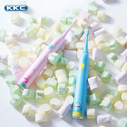 KKC children's electric toothbrush rechargeable sonic 3-6-12 years old and above baby soft brush waterproof men and women