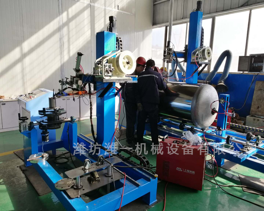 工业炉数控环缝自动焊换热器焊接  储气罐自动氩弧焊现货