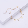 Cute fashionable ankle bracelet, accessory, suitable for import, European style