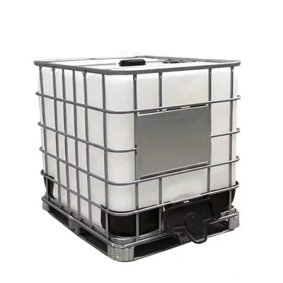 IBC吨桶白色集装桶耐酸碱方形化工桶1T塑料储水桶叉车桶1000L方箱