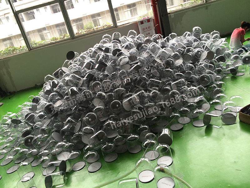 厂家直销 环保PVC充气黑色帽撑 吹气帽托 帽架 尺寸可定可印LOGO