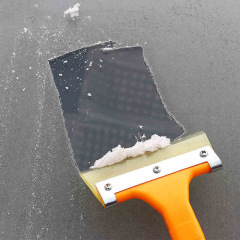 Long-handled ox tendon snow shovel, car Oxford snow scraper wiper blade sticker scraper defrosting, load de-icing shovel snow clearing