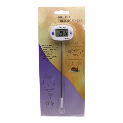 TA288 food thermometer kitchen food oil thermometer milk thermometer water thermometer probe type electronic thermometer