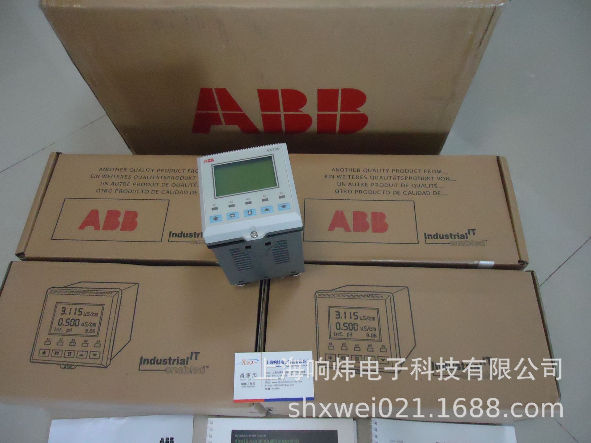ABB电导率 PH分析仪/AX460/0~ 14PHPLCABB电导率 PH分析仪/AX460/