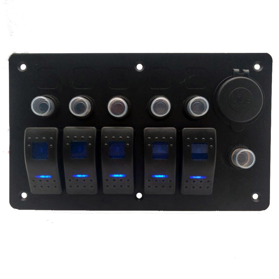 WB-BASP033 5+1 带过载保护器 车充 (7)