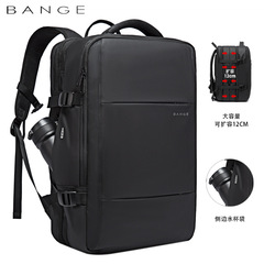 Bange Backpack New Men's Business Backpack Waterproof Cross-Border Large Capacity Expanded Travel School Bag Backpack