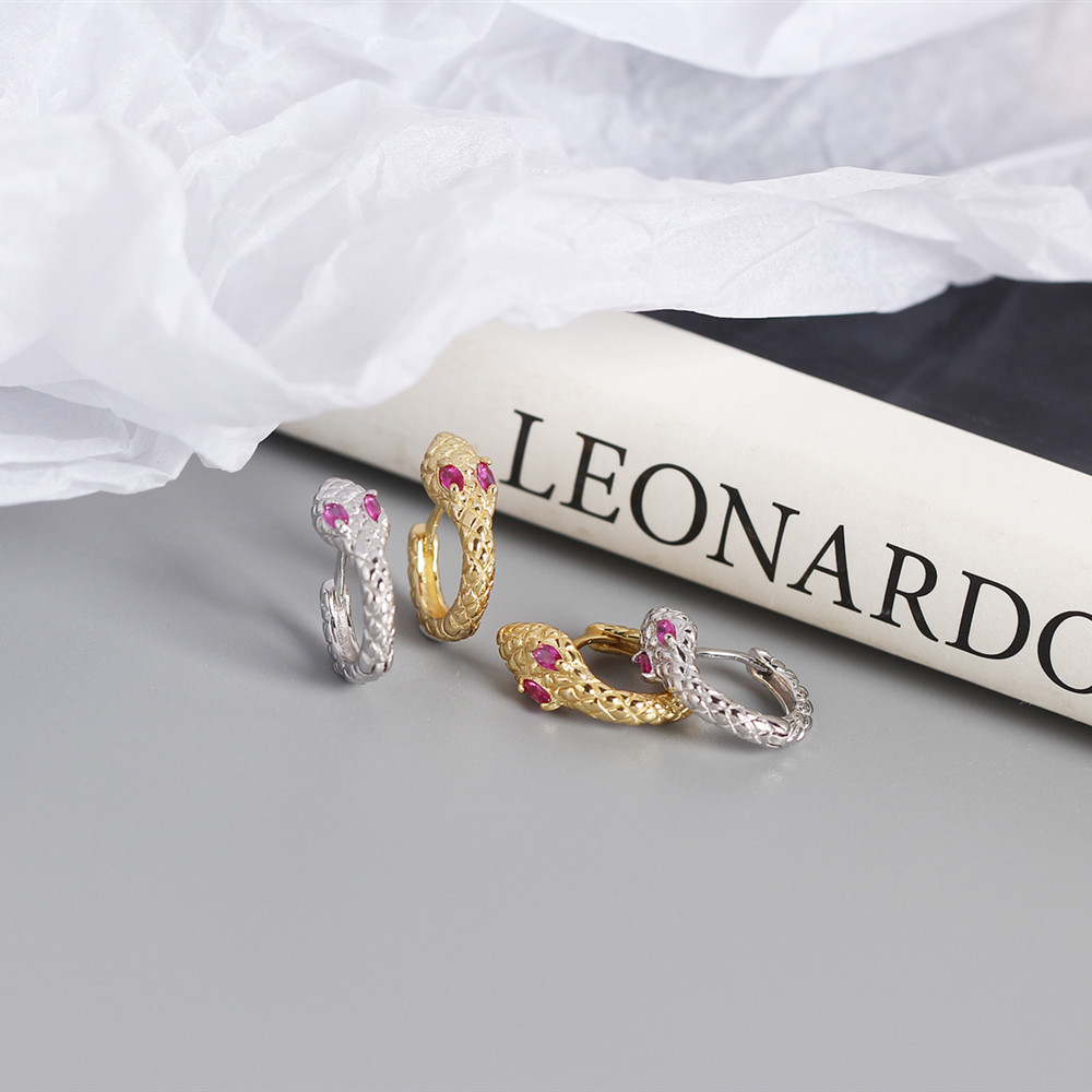 Animal Fashion Gem Plating Earrings display picture 8