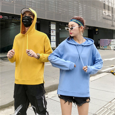 MO19银狐绒宽松小落肩圆领卫衣|ms