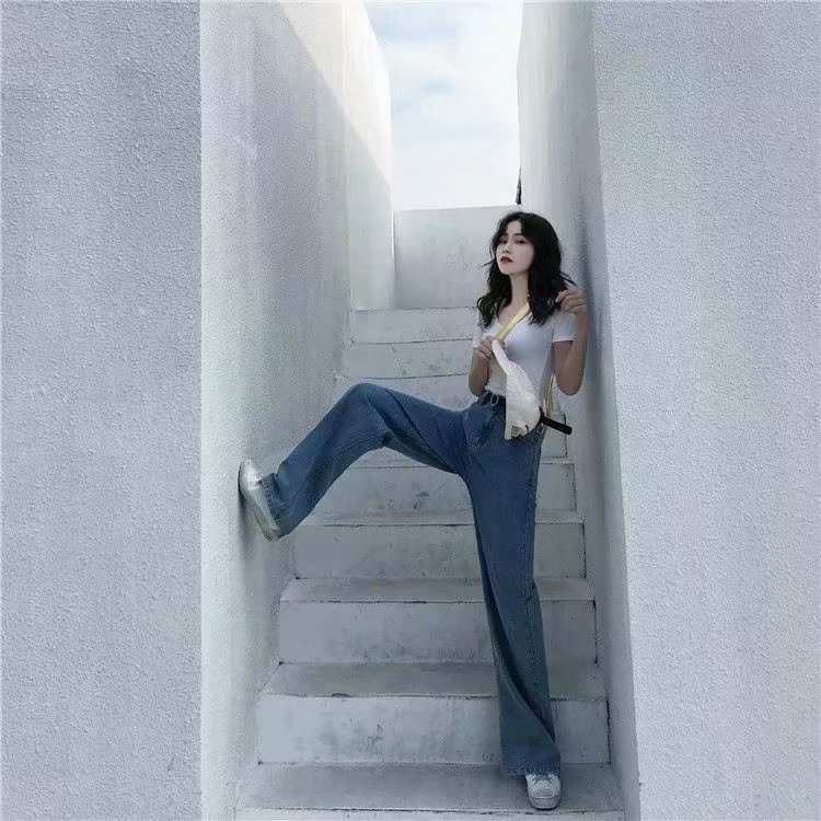 Pantalon léger femme en coton - Ref 3429984 Image 5