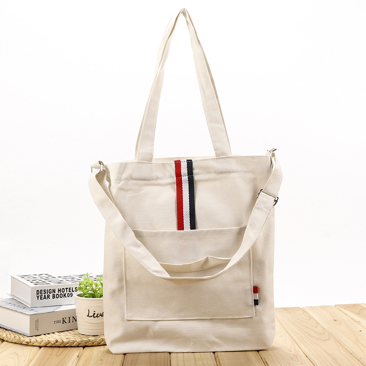 手提帆布袋定制广告棉布袋logo创意定做批发折叠印花购物袋帆布包