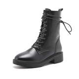 Martens, модные универсальные дышащие тонкие короткие сапоги в английском стиле на платформе, сезон 2021, в британском стиле