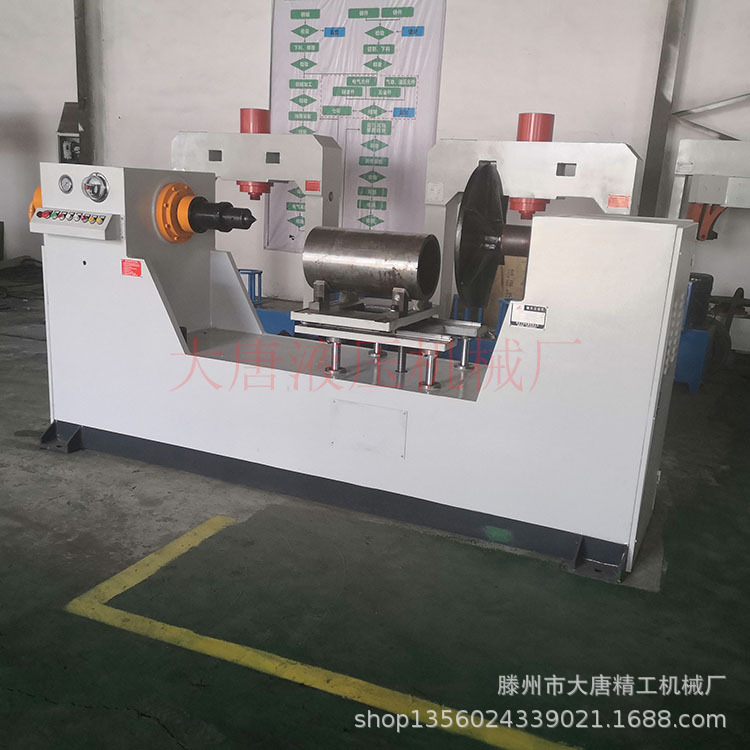 大唐双缸卧式油压机 电机端盖压合液压机 卧式轴承压力机质保一年