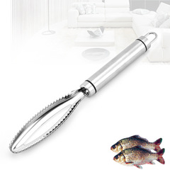Stainless steel fish scale scraper handheld fish scaler kitchen small tool
