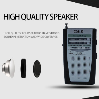 The cmik mini portable dual-band radio, a bestseller across the Internet pic 5
