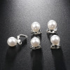 Children's hairgrip from pearl, small crab pin