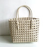 Woven handheld basket, purse, beach bag