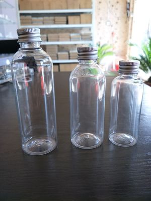 现货批发50ml80ml100ml塑料瓶pet小酒瓶旅行便携式酒水分装瓶密封