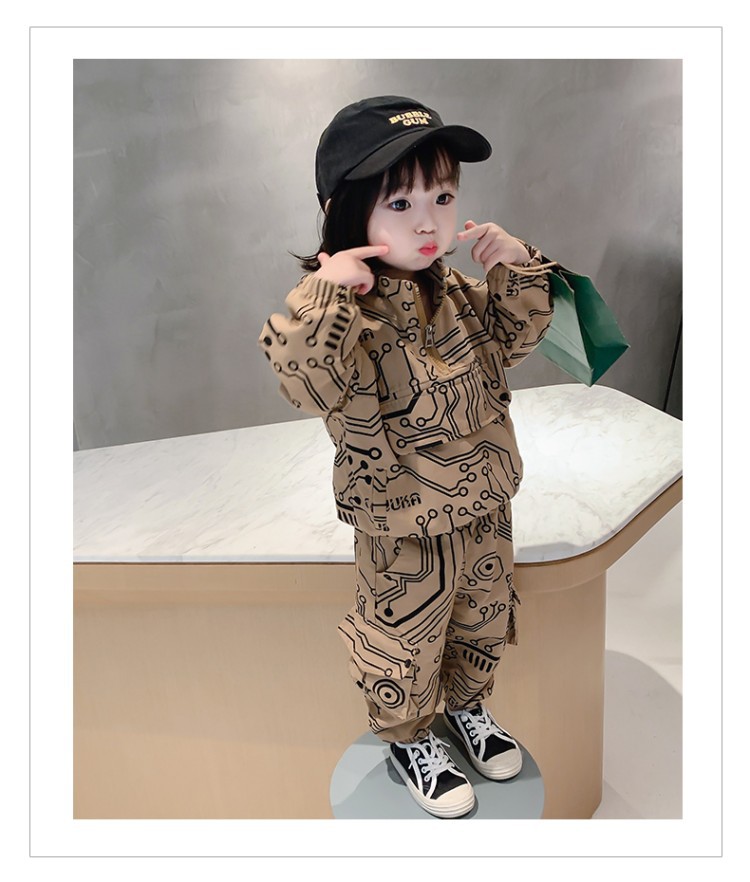 Sport forår og børns efterår 2023 Nyt pigesæt i to dele Moderigtigt_voghion.com