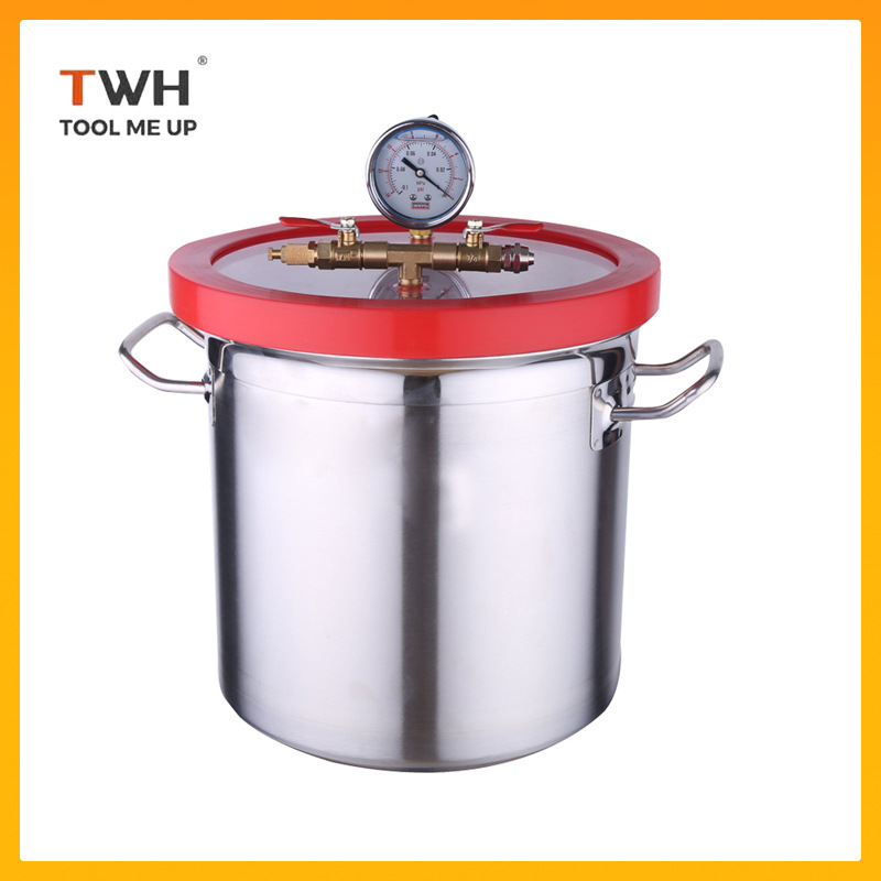 1GAL STAINLESS AND HIGH STRENGTH VACUUM CHAMBER