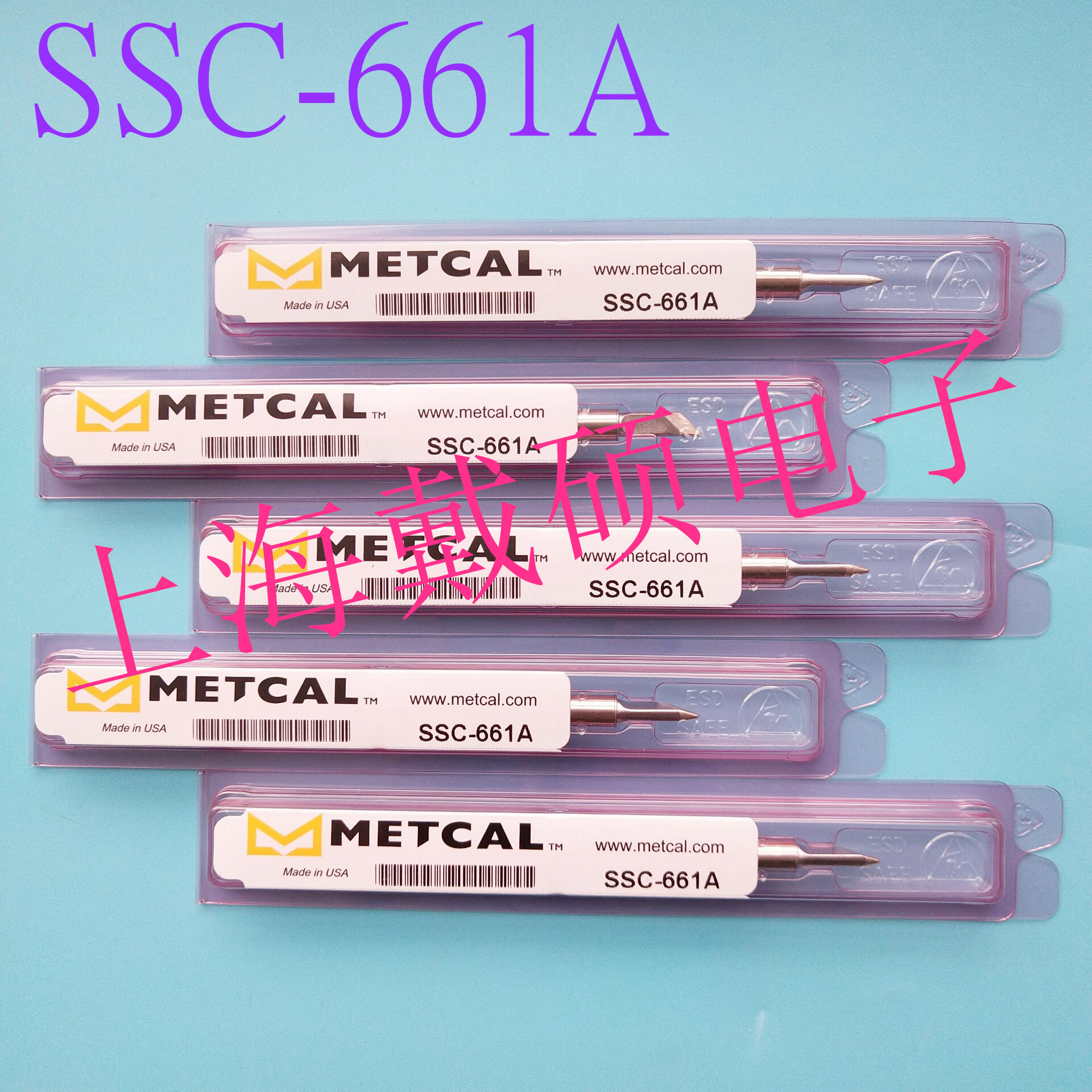 美国 METCAL OKI 烙铁头 SSC-761A SSC-661A 刀型烙铁头