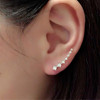 Fashionable trend earrings, Japanese and Korean, city style, wholesale