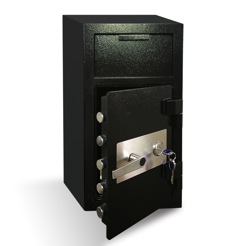 防钓鱼投币式可入墙办公超市收银保险箱保险柜
