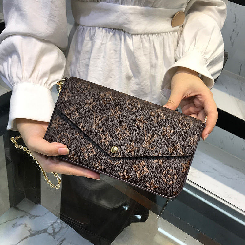 Louis Vuitton Monogram Canvas Pochette Felicie Wallets Handbag Clutch  Article:M61276, Accessorising - Brand Name / Designer Handbags For Carry &  Wear Share …