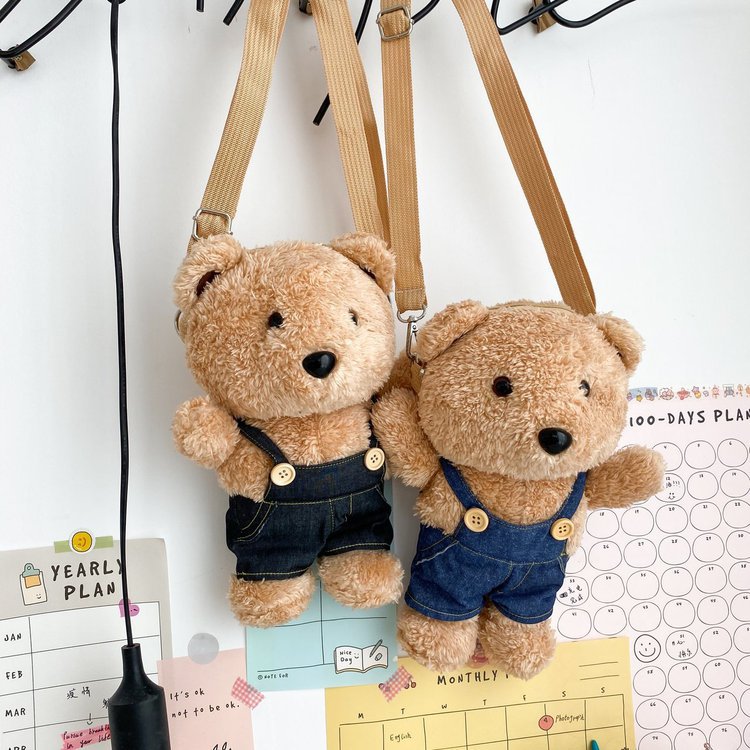 Lindo Bolso De Hombro De Muñeca De Oso De Peluche Al Por Mayor display picture 108