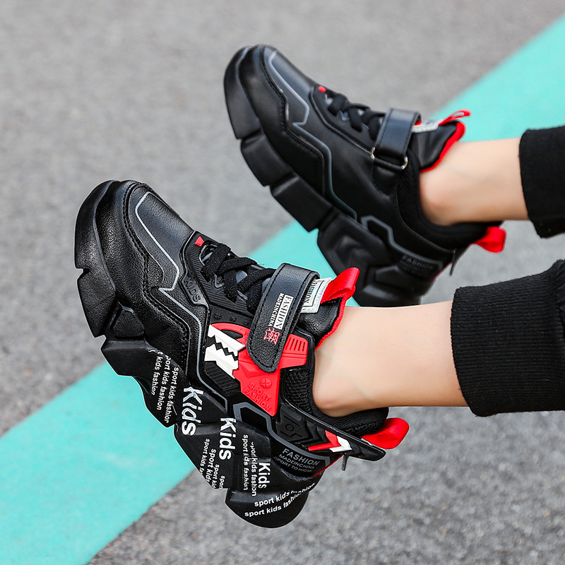 男童鞋子秋冬款2020年新款潮兒童運動鞋男孩棉鞋加絨中大童休閑鞋