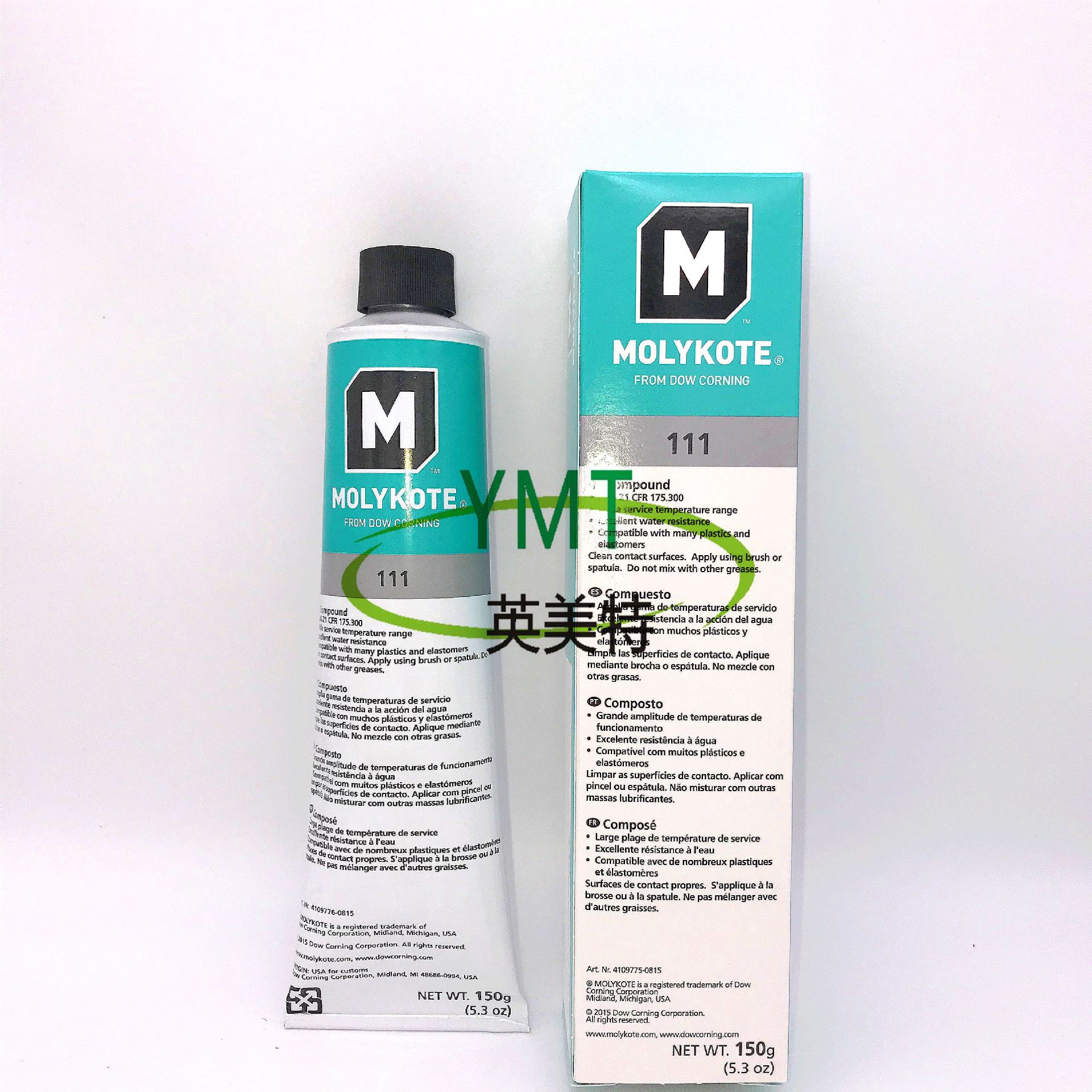 摩力克DC111密封硅脂Molykote 111 Compound密封润滑剂150G