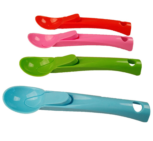 Food-grade plastic elastic scoop ice cream scoop baller cone scoop fruit scoop for gifts