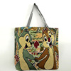 Cartoon shopping bag for leisure, one-shoulder bag