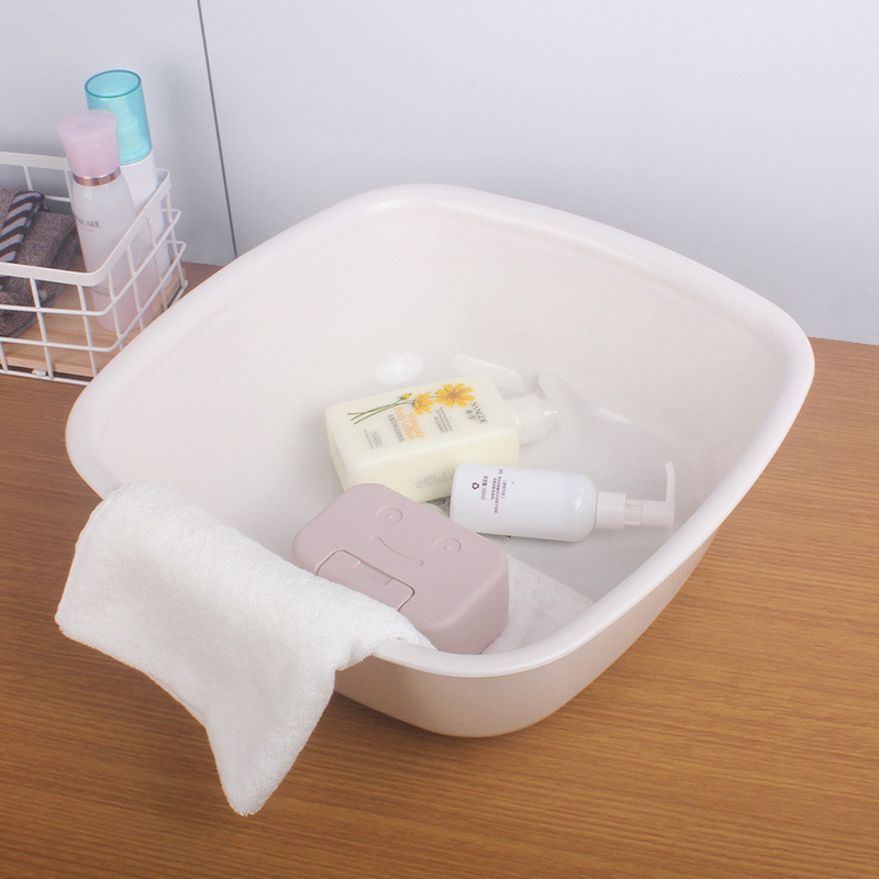 家超臉盆家用學生宿舍盆子少女洗私處屁內褲塑料盆大方盆嬰兒面盆