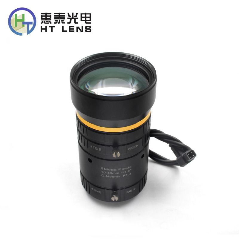 초상화 인식 감시 렌즈 10-40MM 자동 조리개 1/1.8 인치 HD 8 백만 C 포트 수동 줌
