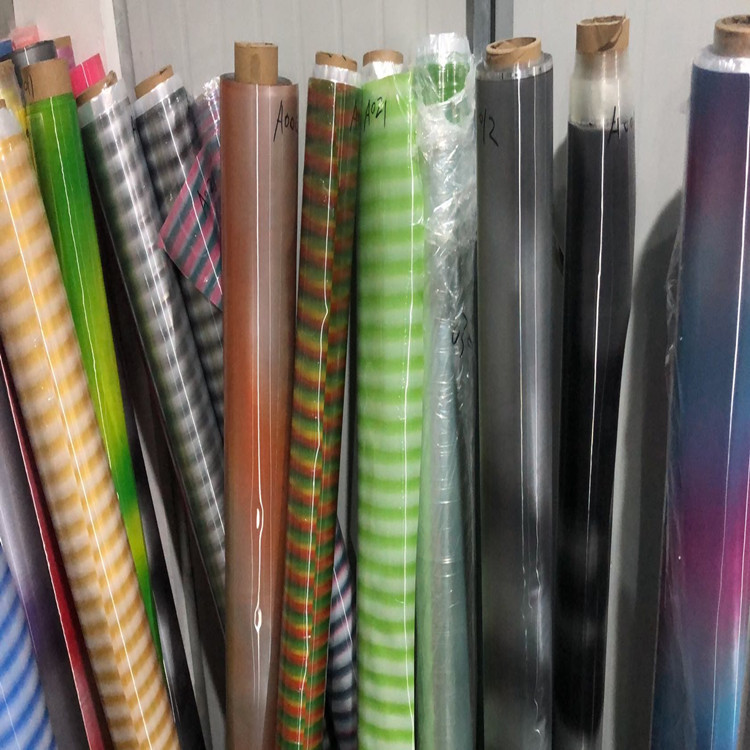 5D幻彩革高端产品适用箱包鞋子反光材料变色特殊材料夜光荧光绿