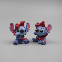 Cute Bear loves lollipop Steve DIY sticker material micro landscape plant decoration accessory gift