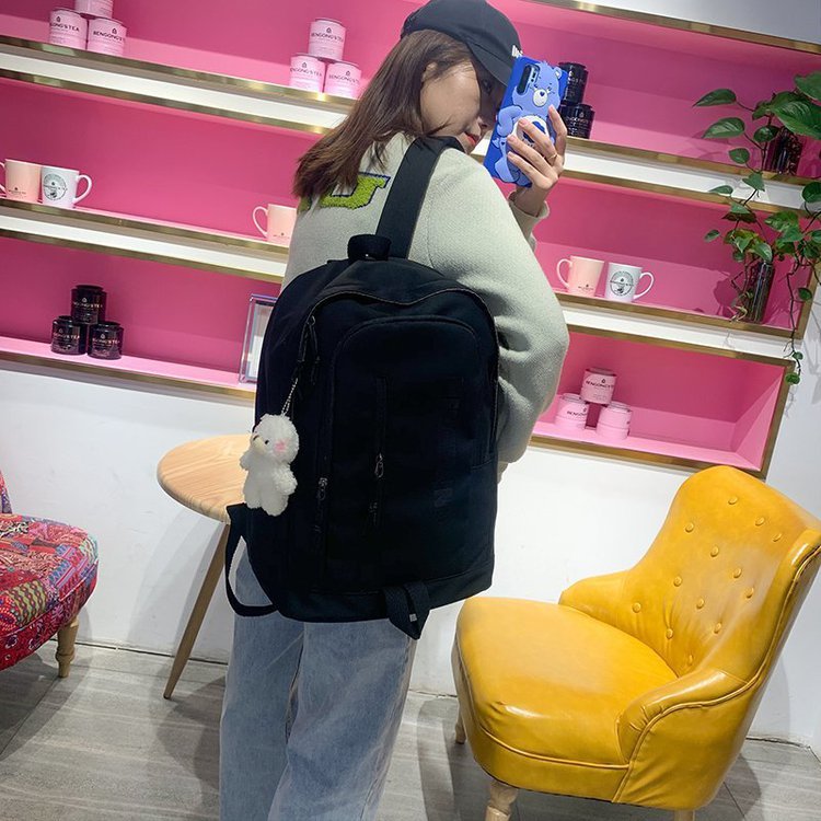 Retro Casual Large-capacity Letter Backpack display picture 6