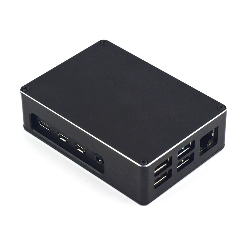Новое алюминиевое корпус из сплава для Raspberry Pi 4 поколения B, защитная броня, теплоотвод металла