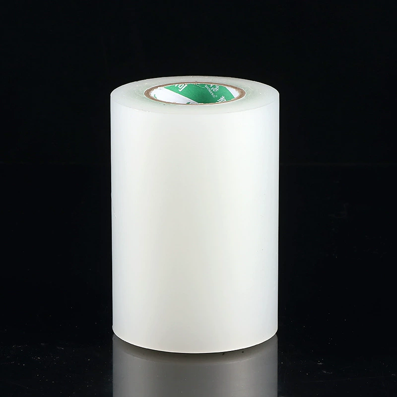 БОПП матовая пленка односторонняя шлифовальная крышка матовой композитной пленки световая пленка защитная пленка без дна рулонная наклейка с микроклеем